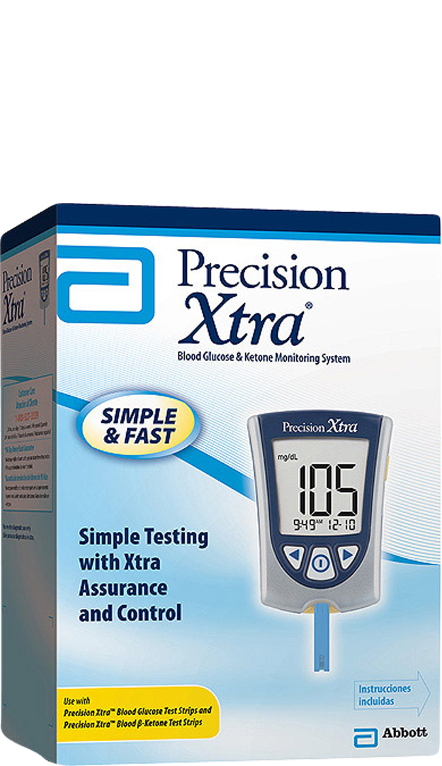 Precision Xtra  Blood Glucose And Ketone Monitoring System Meter -new