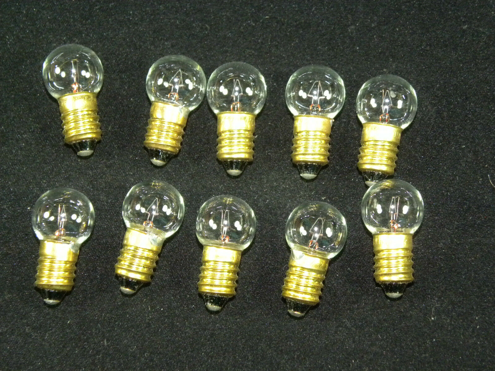 Lionel Trains Light Bulbs # 432 Screw Base 18 Volt  - Clear Large Globe