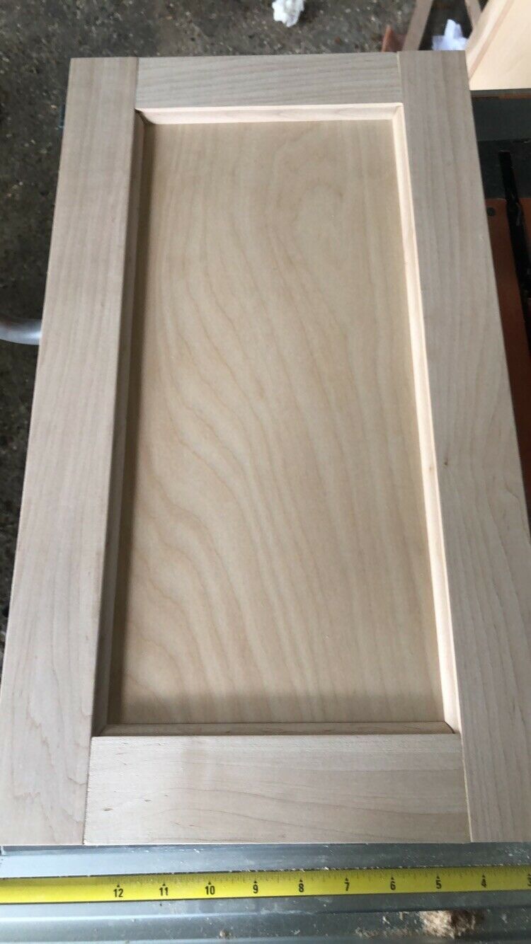 Unfinished Maple Shaker Style Doors