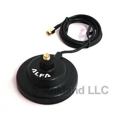 Alfa Magnetic Base Extension For Rp-sma Antenna Magbase