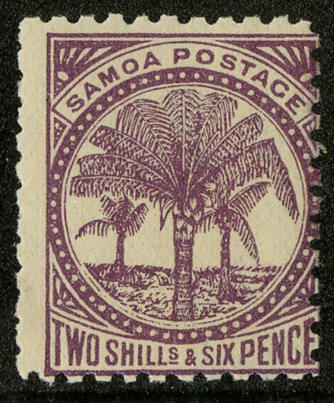 Samoa  1895-1900   Scott #19e  Mlh