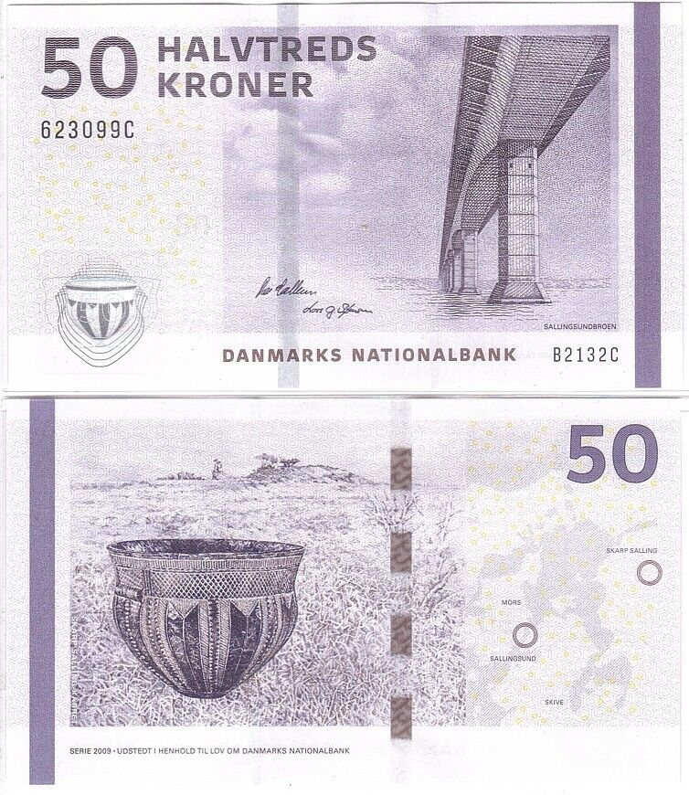 Denmark - 50 Kroner 2013 Unc Pick 65f(3) Callesen And Sørensen Lemberg-zp