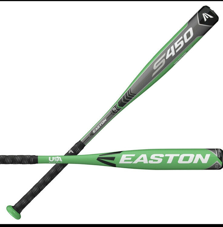 Easton S450 31" (-8) Usa Youth Little League Baseball Bat - Green/black