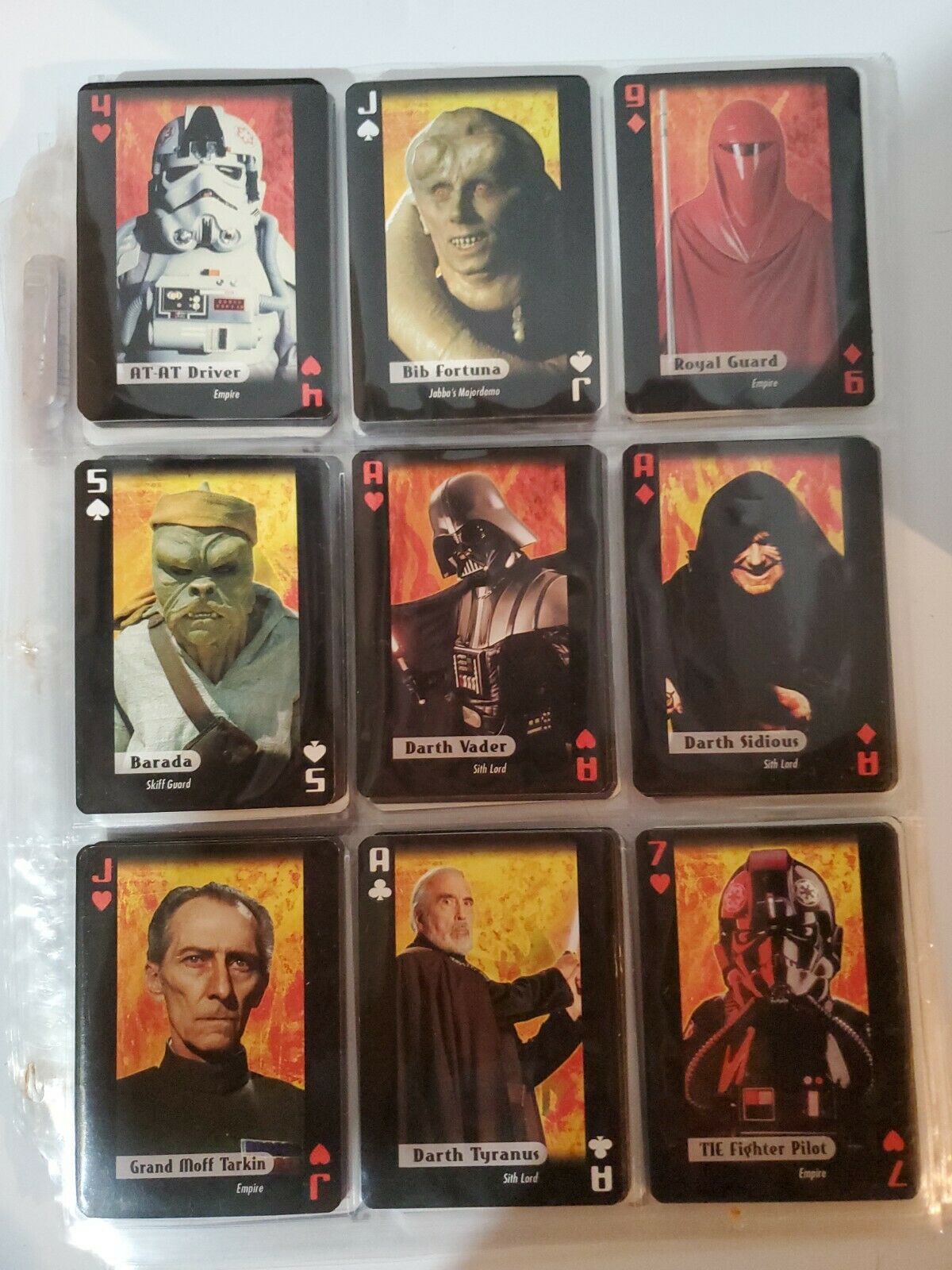 2007 Star Wars Playing Cards