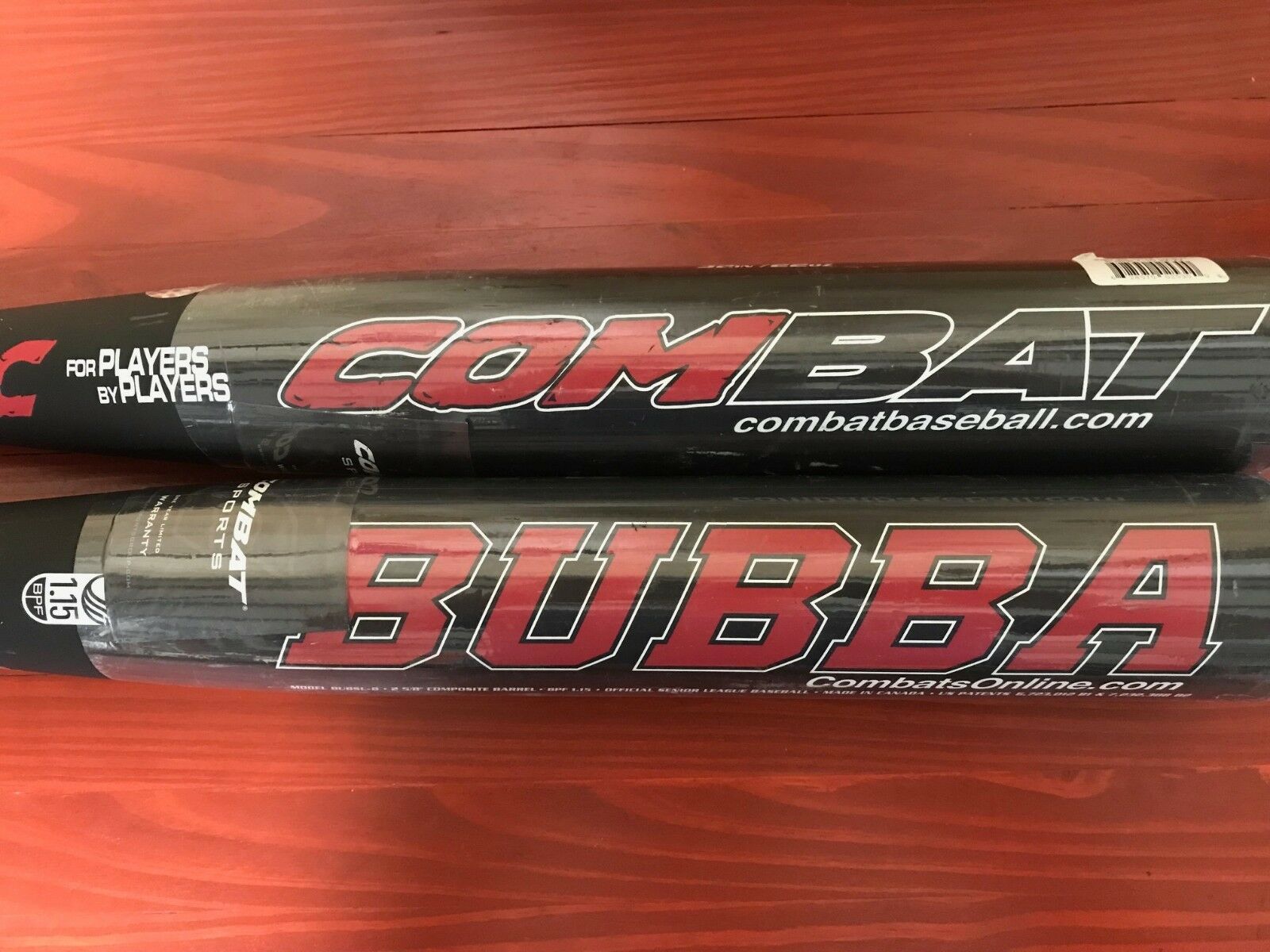 Combat Bubba Baseball Bat Sl 2 5/8 Big Barrel Usssa 1.15bpf Or Bbcor